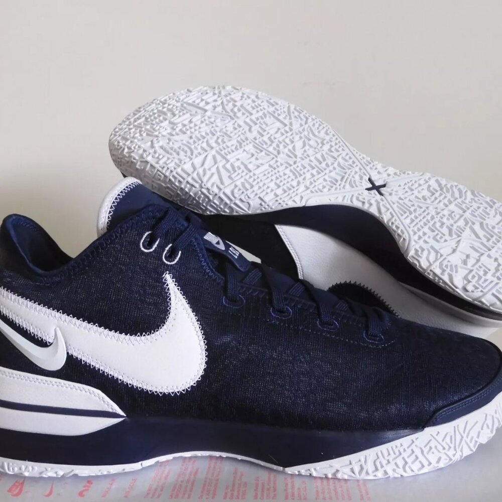 Nike Lebron NXXT Gen TB Basketball Shoes Mens Size 13 Navy White FN7092-…